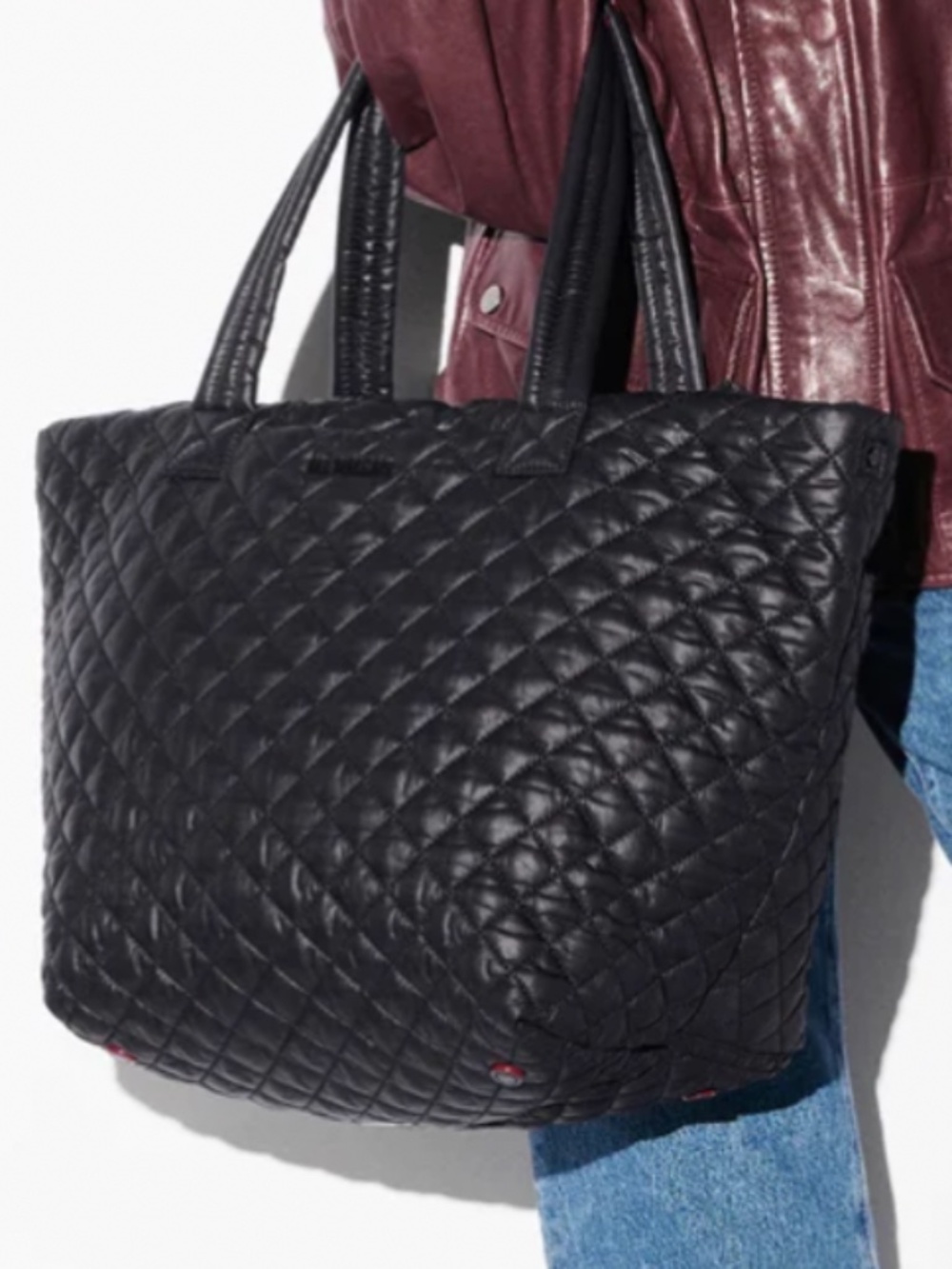 MZ Wallace Black Medium Metro Tote Deluxe | Complete Set | Excellent Condition